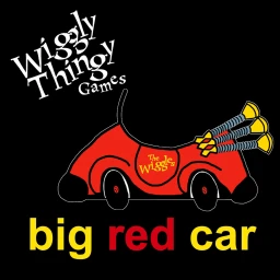 Big Red Car Video Sets | WigglyThingy Games icon