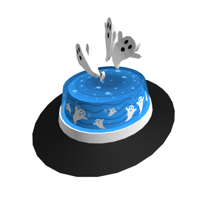 Ghastly Ghost Ritual Portal Halloween Blue Fedora Roblox item