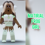 Matirial frog girl fan group