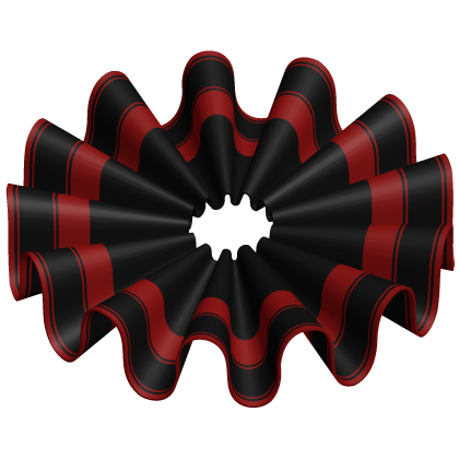 Dark Red Clown Jester Ruffles Roblox item