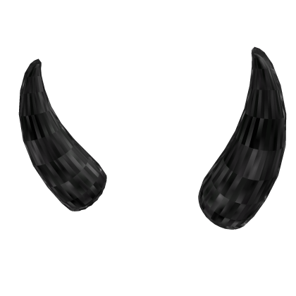 Onyx Crystalline Short Horns Roblox item