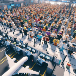 [RELEASE] Airport Security Line Simulator