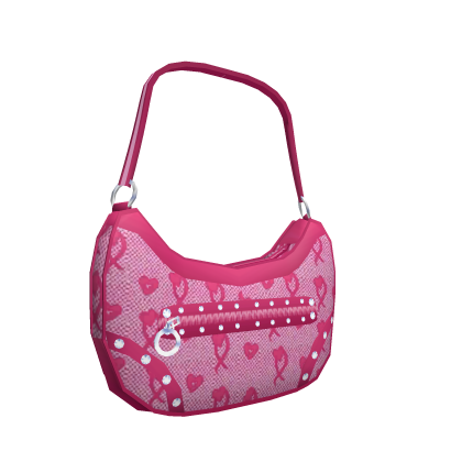 Trendy Y2K Shoulder Bag Pink