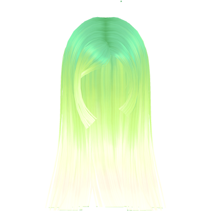 Glowy Long Flowy Hime Cut (Melon Soda) Roblox item