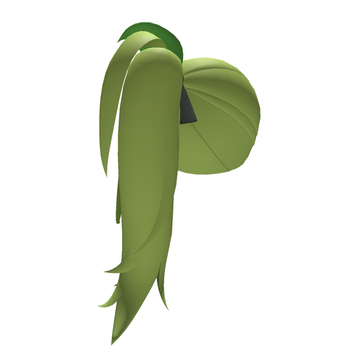 [-] Peashooter Green Ponytail Hair