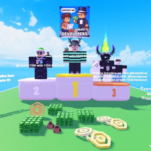 Donations Podium! 💸