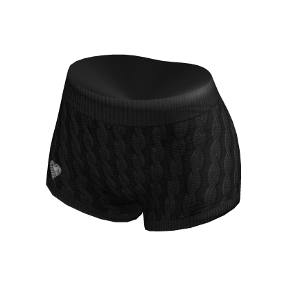 Knit Shorts | Black thumbnail