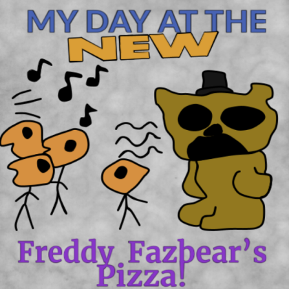 FNaF 2 "Huh?" Golden Freddy Drawing Roblox decal