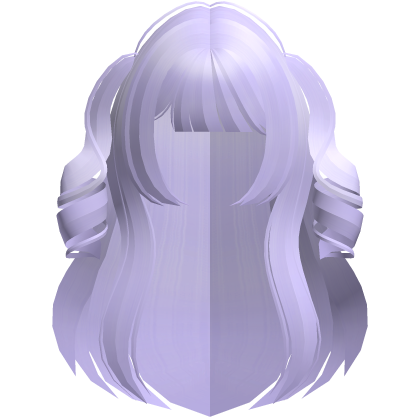 princess long straight hime curly purple