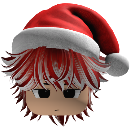 Beautiful hair Christmas beret (Red)