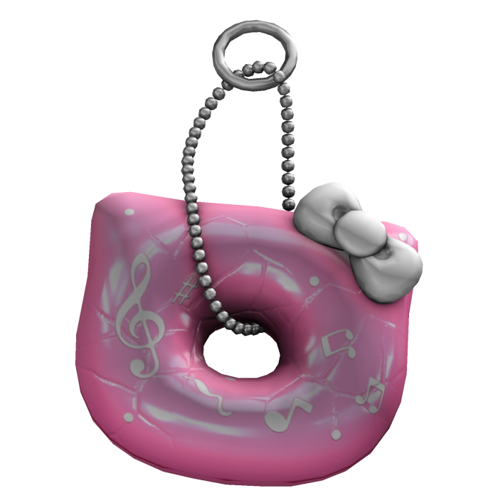 ☆ ┊ Jelly birkin donut charm pink