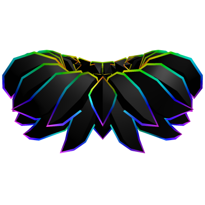 Cartoony Rainbow Neck Fluff