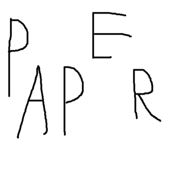 throw papers into void