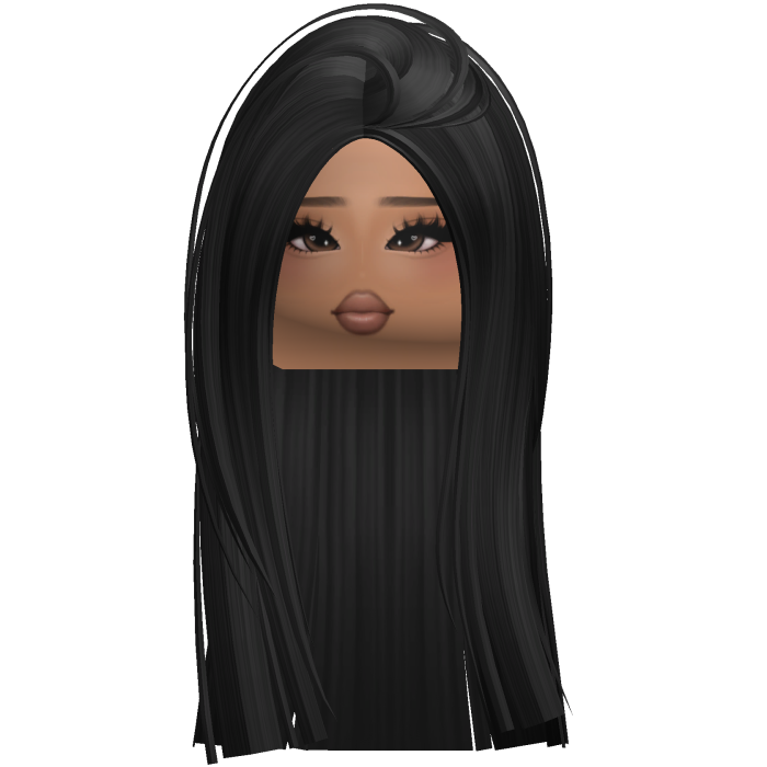 Wispy Straight Long Hair (Black)