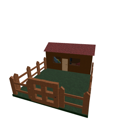 House with grass