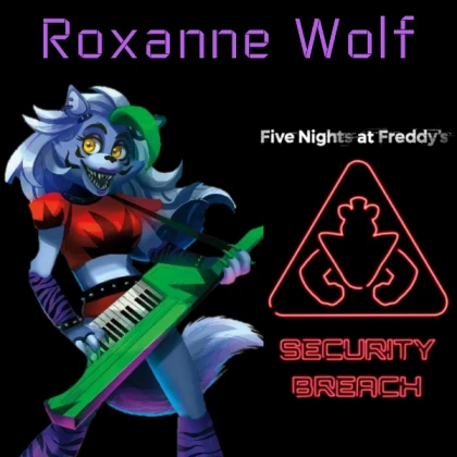 FNAF : Security Breach Roxanne Wolf Poster