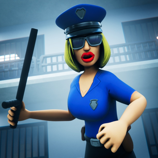 POLICE VALERY'S WOMAN! Escape Prison (OBBY) official Roblox game thumbnail