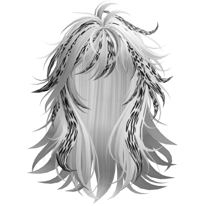 Long Layered Anime Wolfcut (Snow Leopard) Roblox item