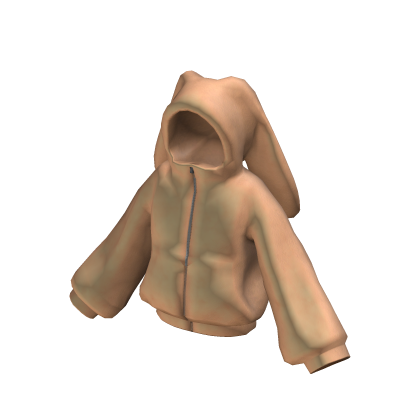 orange bunny hoodie