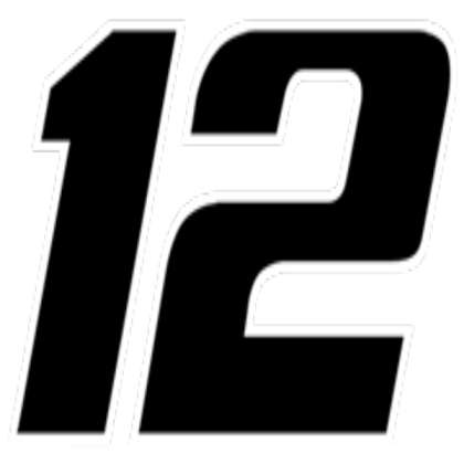 Sam Hornish Jr Number 12 Transparent Roblox decal