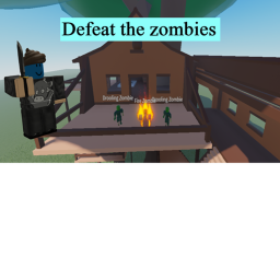 Escape/Defeat the Zombies! (OBBY!)