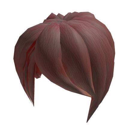 Beautiful red hair with ponytail Roblox item