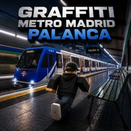Graffiti Metro Madrid PALANCA icon