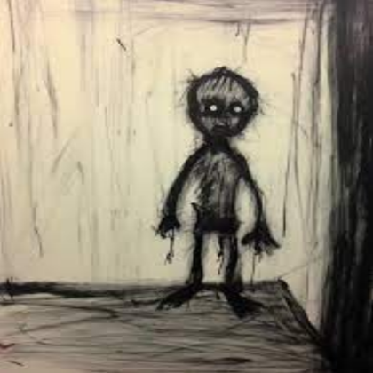 Kid's Creepy Drawing Roblox decal
