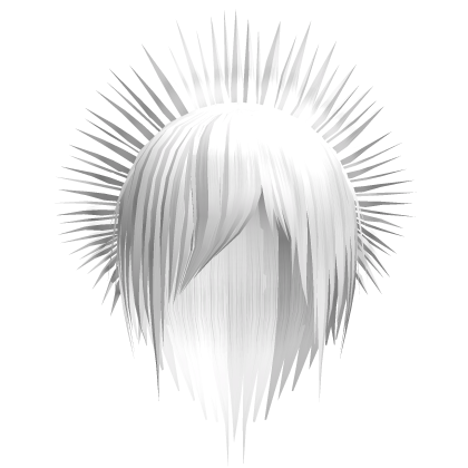 ⚡︎ white emo niche punk peacock spikes 17. 