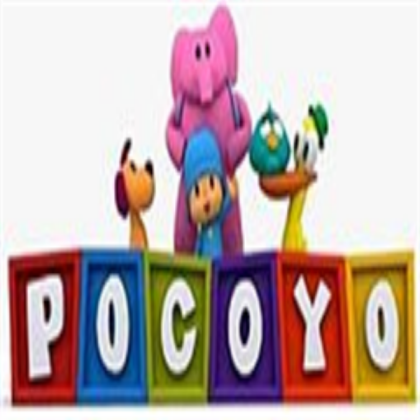 Pocoyo logo Roblox decal