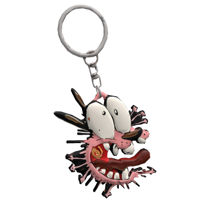 Courage The Cowardly Dog Keychain Roblox item