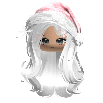 Lush Gentle Swirls w/Santa Hat (Yellow&Pink)