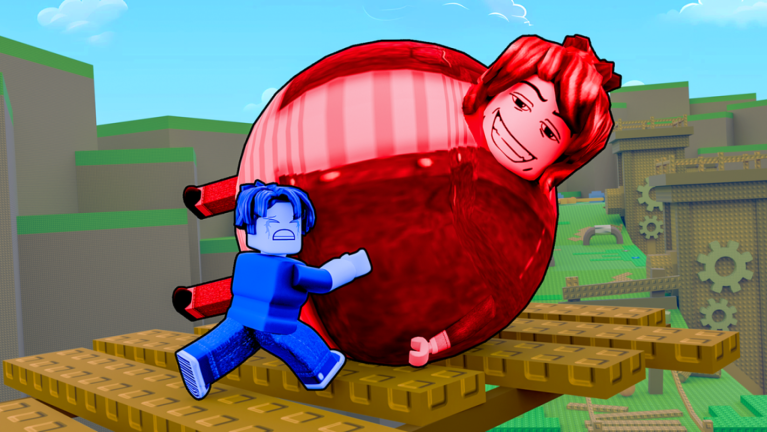 Roll A Fat Friend [2 Player Obby]