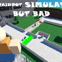 (2 NEW AREAS) A Brainrot Simulator But Bad icon