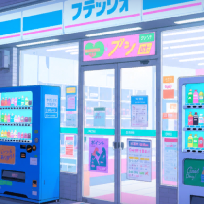 CONVENIENT STORE - JAPAN TOKYO SHIBUYA NIGHT MOOD