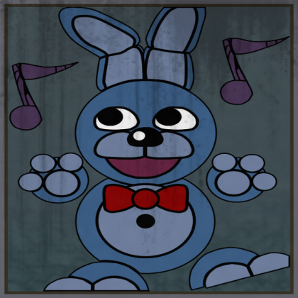 FNaF 3 Bonnie Poster Roblox decal