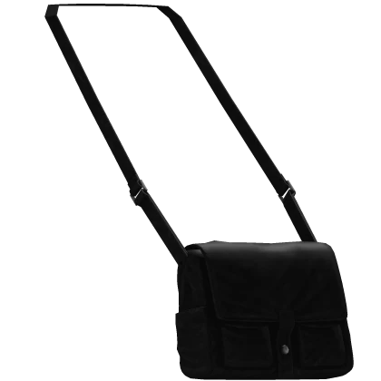 Black Paisley Emo Cargo Shoulder Bag | Roblox Item - Rolimon's
