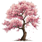 Sakura trees"