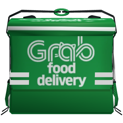 Matching Cute Grab! Green Food Delivery Bag (3.0)