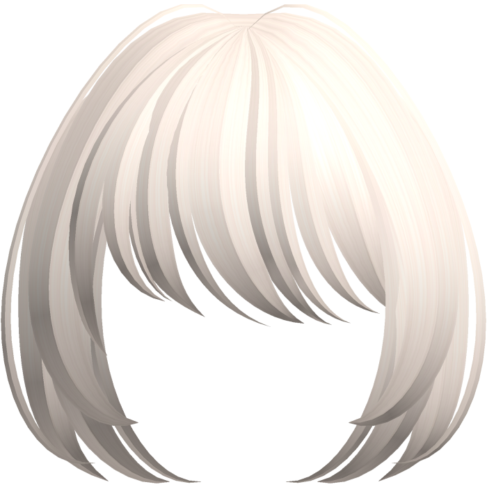 kawaii platinum moe bangs anime