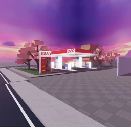 Esso car wash  icon
