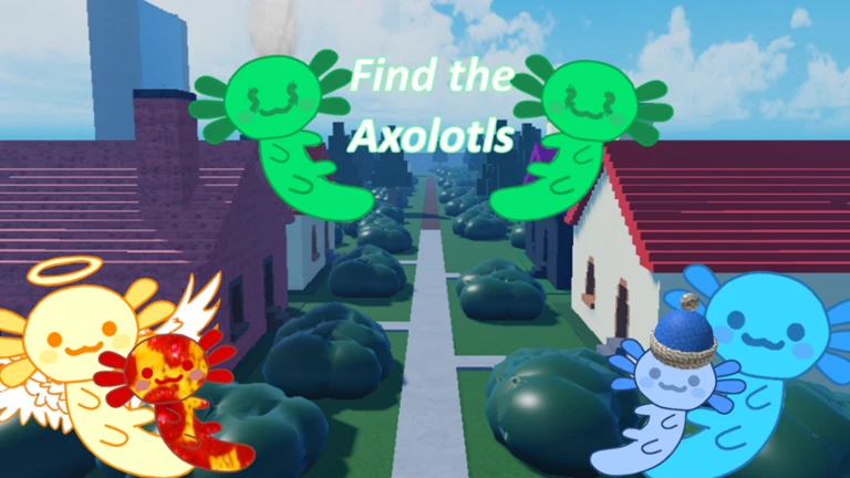 Encuentra los Axolotls [61] - Roblox