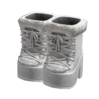 Fur Boots White