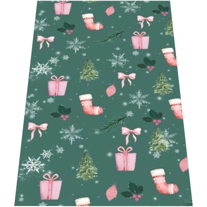 Christmas Tree & Stockings Cape