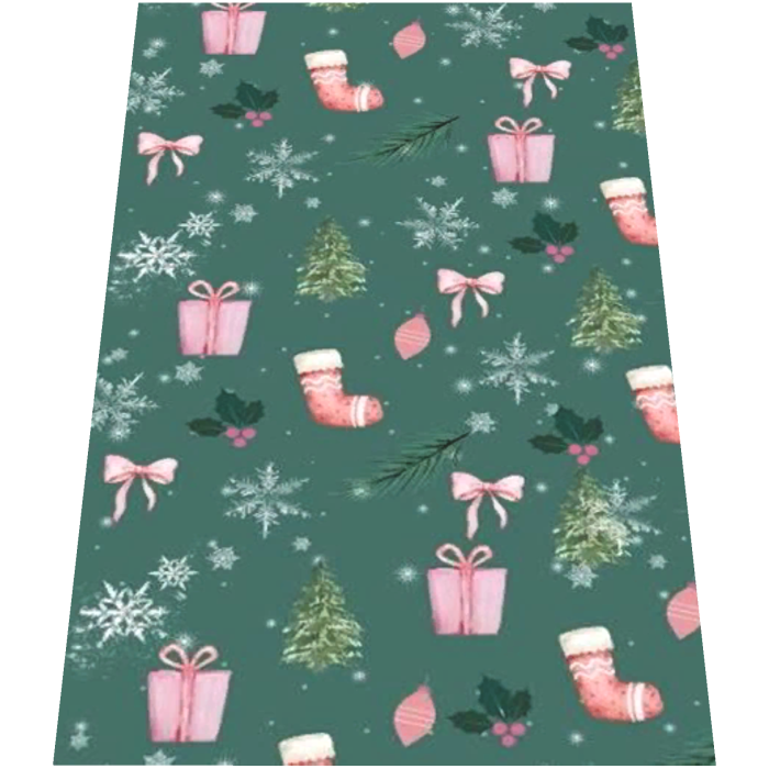 Christmas Tree & Stockings Cape