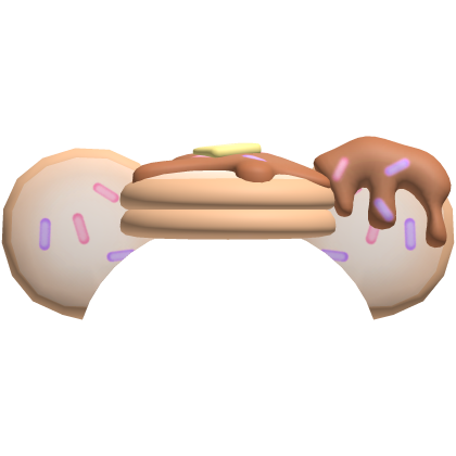 pancake ears with syrup