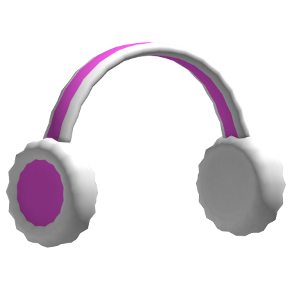 christmas pink headphone