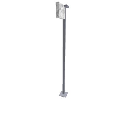 Le Flag and Pole but Anchored