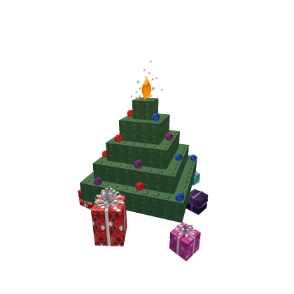 Old Roblox Christmas Tree [Particles]