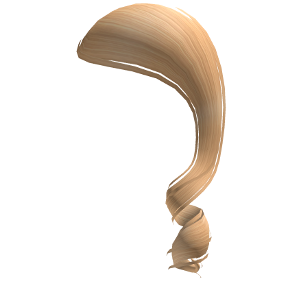 Blonde Swoop Curl Bang Roblox item